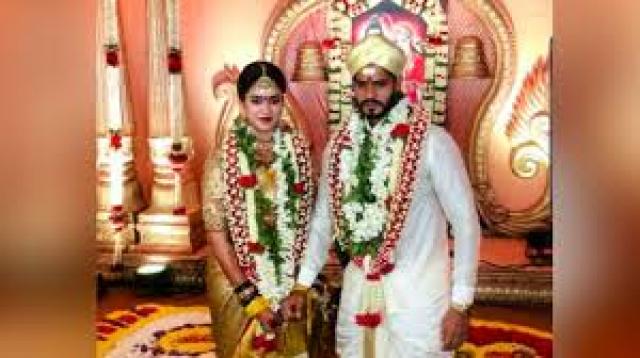   ವೈವಾಹಿಕ ಜೀವನಕ್ಕೆ ಕಾಲಿಟ್ಟ  ನಿಖಿಲ್ -  ರೇವತಿ